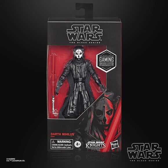 Star Wars Black Series Knights of The Old Republic Darth Nihilus Gaming 6" Scale - Picture 6 of 10